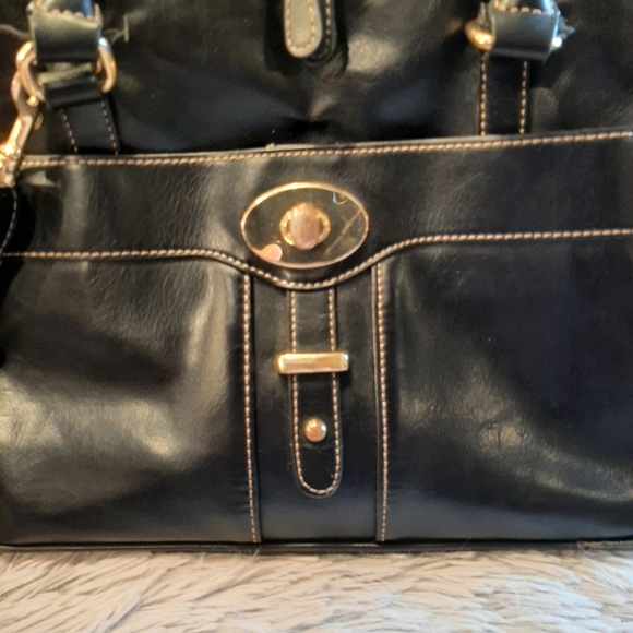 GIANI BERNINI Black Faux Leather Purse - Picture 3 of 16